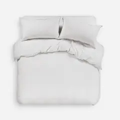 ROSEN - Funda Plumón Froens Lino-Algodón Rayas Crudo King