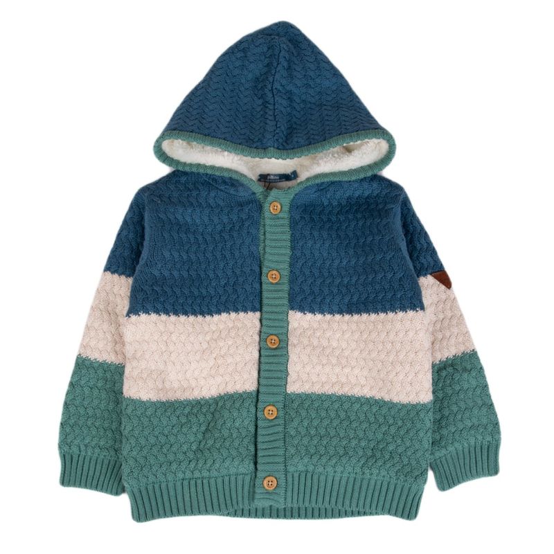 PILLIN - Chaleco Bebe  Azul Pillin  PVB919-25DEN  - Azul