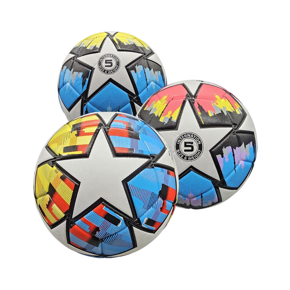 GENERICO - Balon De Futbol Termosellado Fivestar N°5