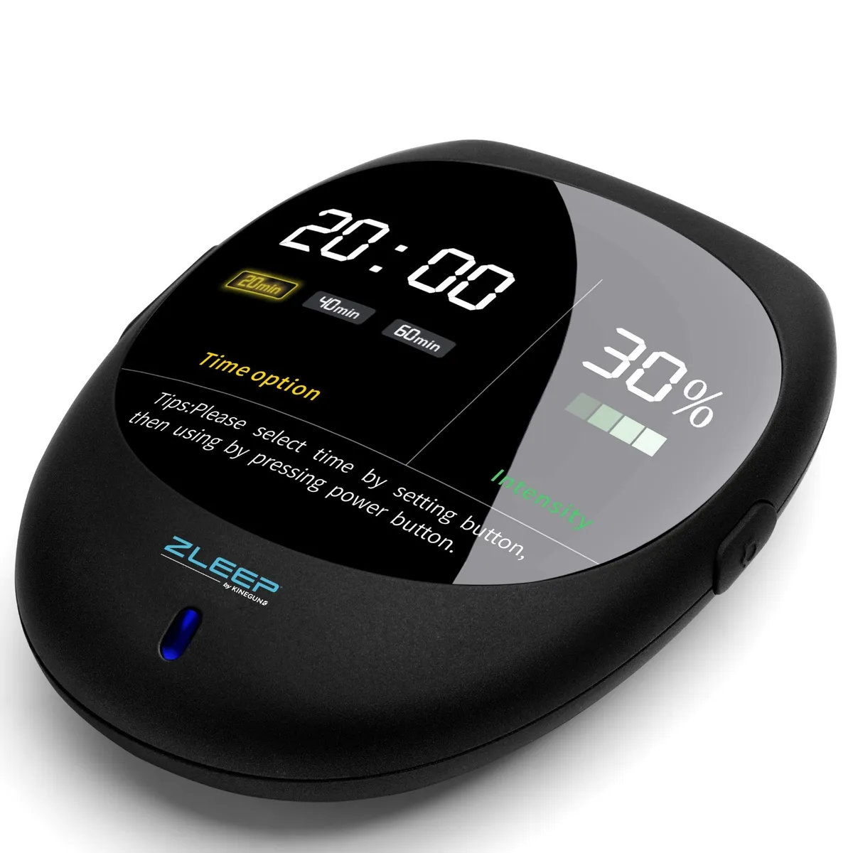 KINEGUN PRO - Alivio insomnio estrés y ansiedad - Electroestimulador ZLEEP - KINEGUN