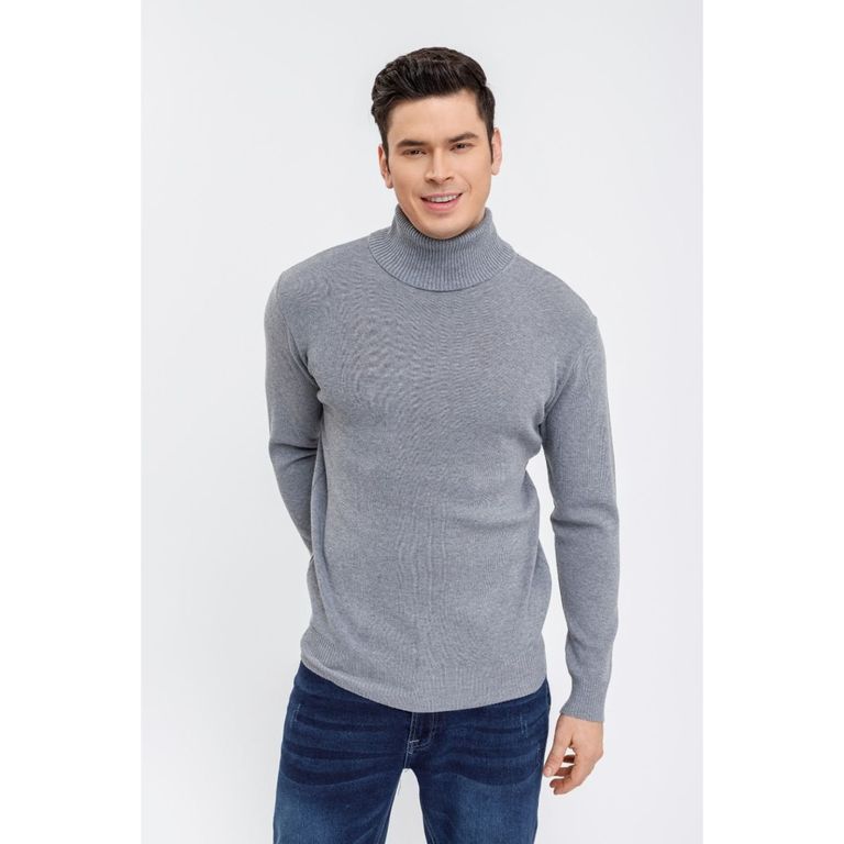 LIKE SHOP Sweater Tejido Hombre Cuello Subido Beatle 7198