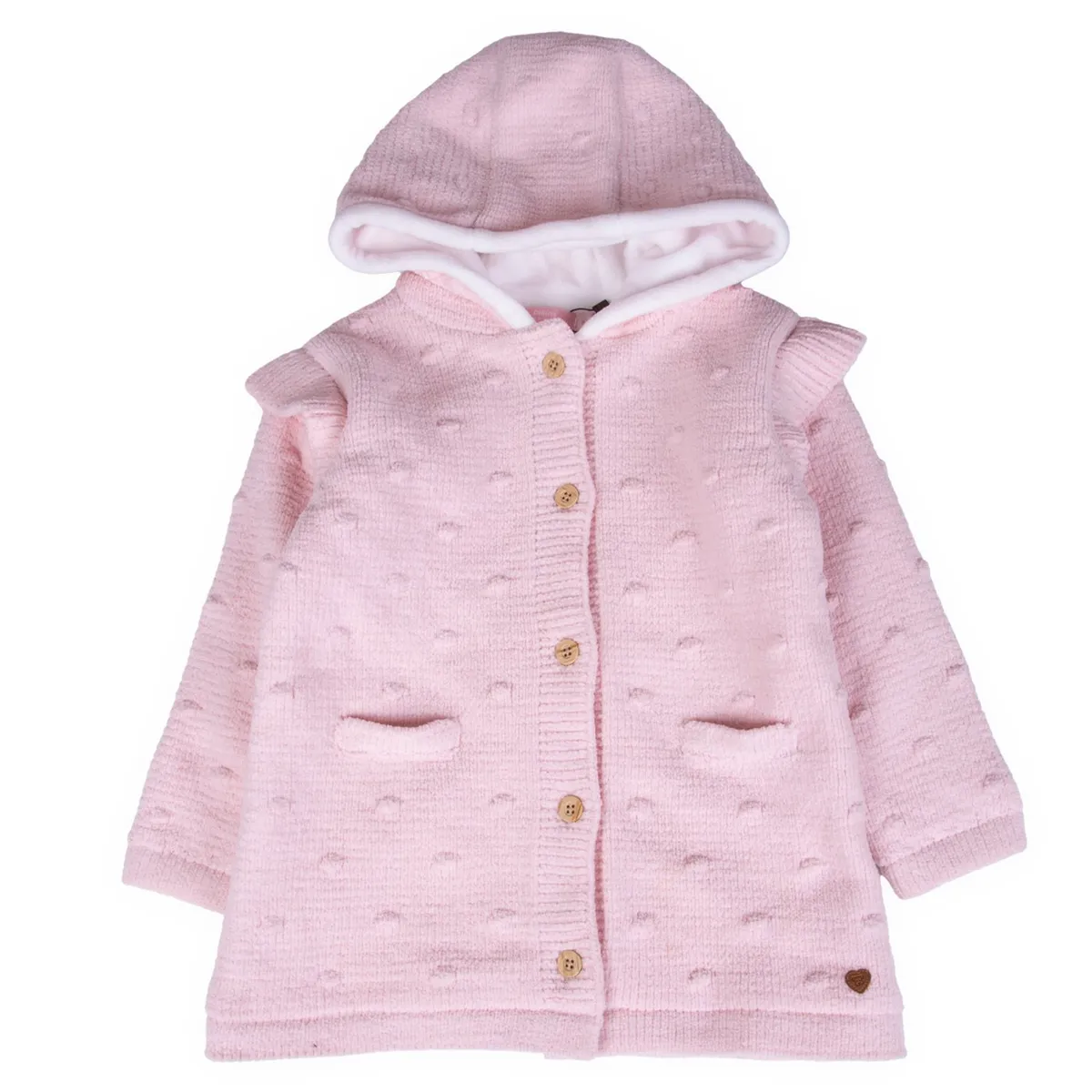 PILLIN - Chaleco Bebe  Rosado Pillin ( PVB915-25ROS ) - Rosa