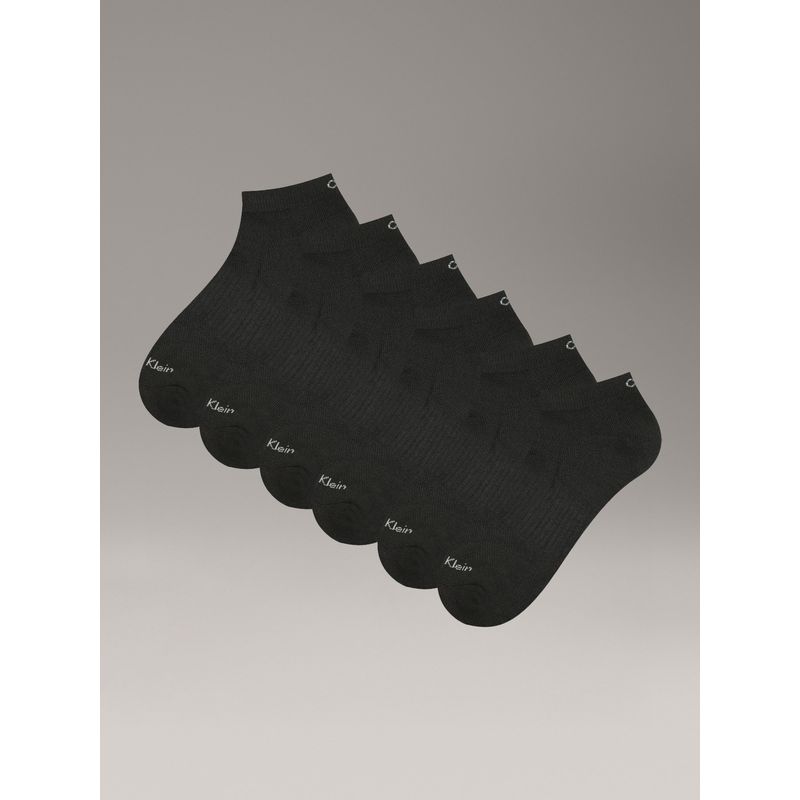 CALVIN KLEIN - Pack 6 Calcetines Lowcut Negro Calvin Klein