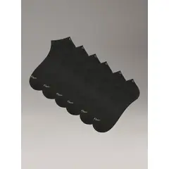 CALVIN KLEIN - Pack 6 Calcetines Lowcut Negro