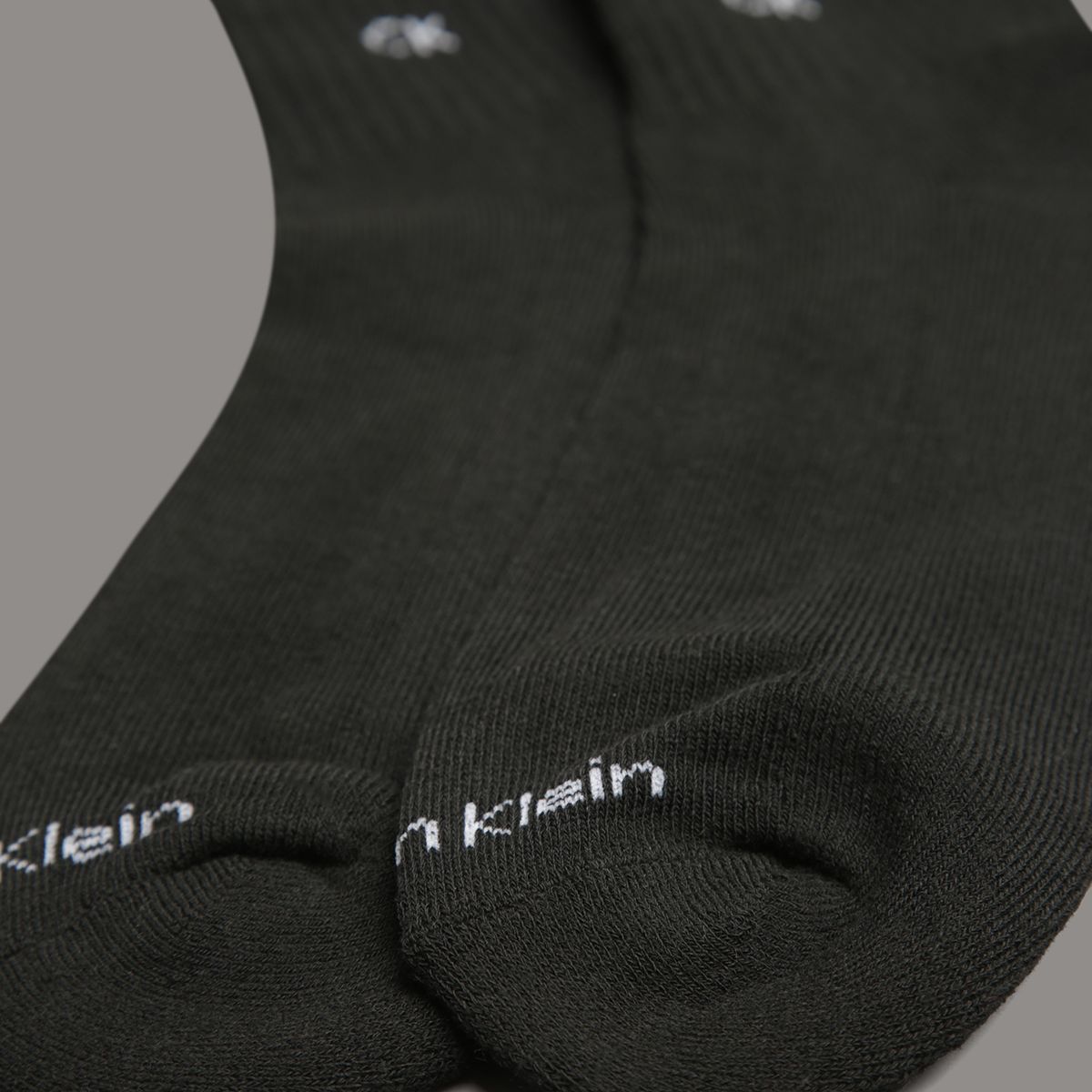 CALVIN KLEIN - Pack 6 Calcetines Basic Sport Quarter Negro Calvin Klein