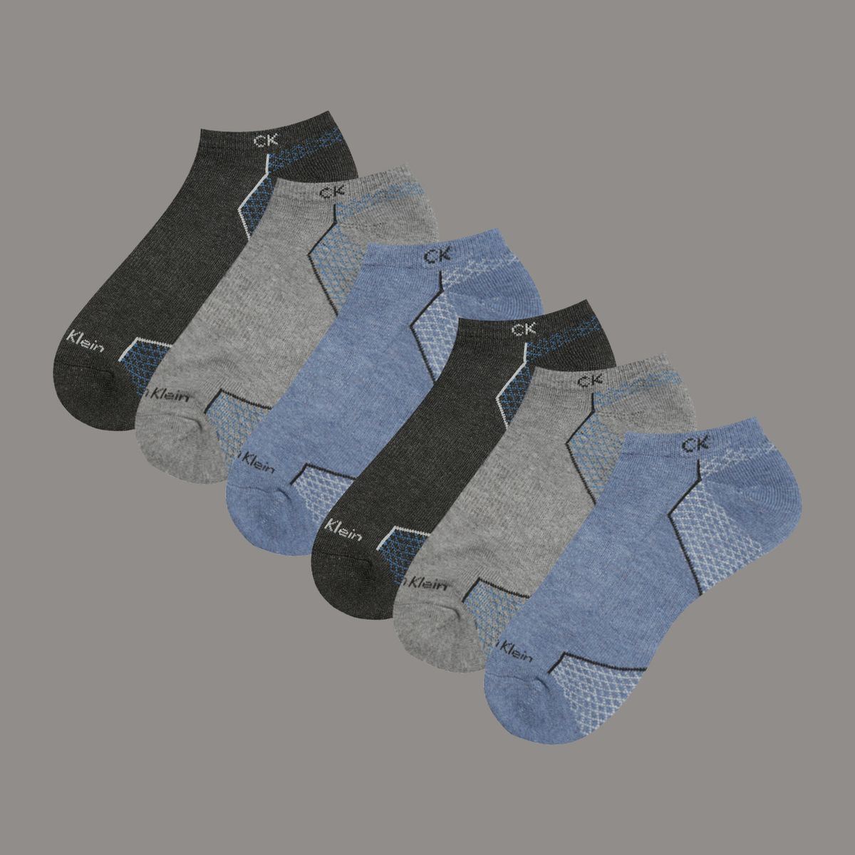 CALVIN KLEIN - Pack 6 Calcetines Cushion Terry Multicolor Calvin Klein