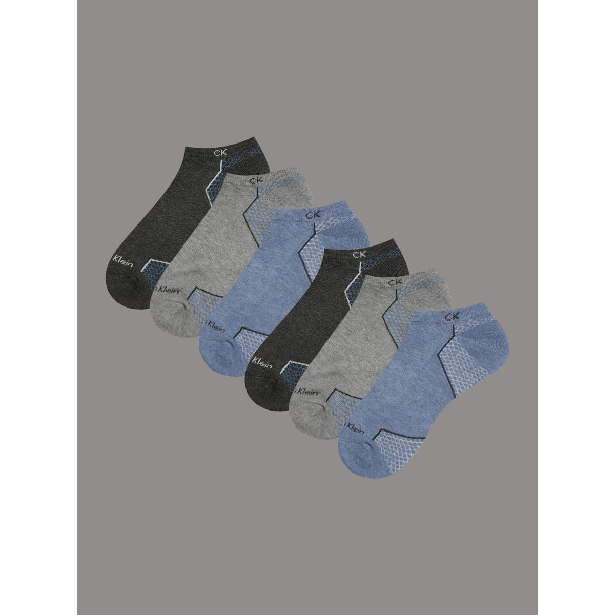 CALVIN KLEIN - Pack 6 Calcetines Cushion Terry Multicolor Calvin Klein