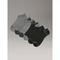 CALVIN KLEIN - Pack 6 Calcetines Cushion No Show Gris