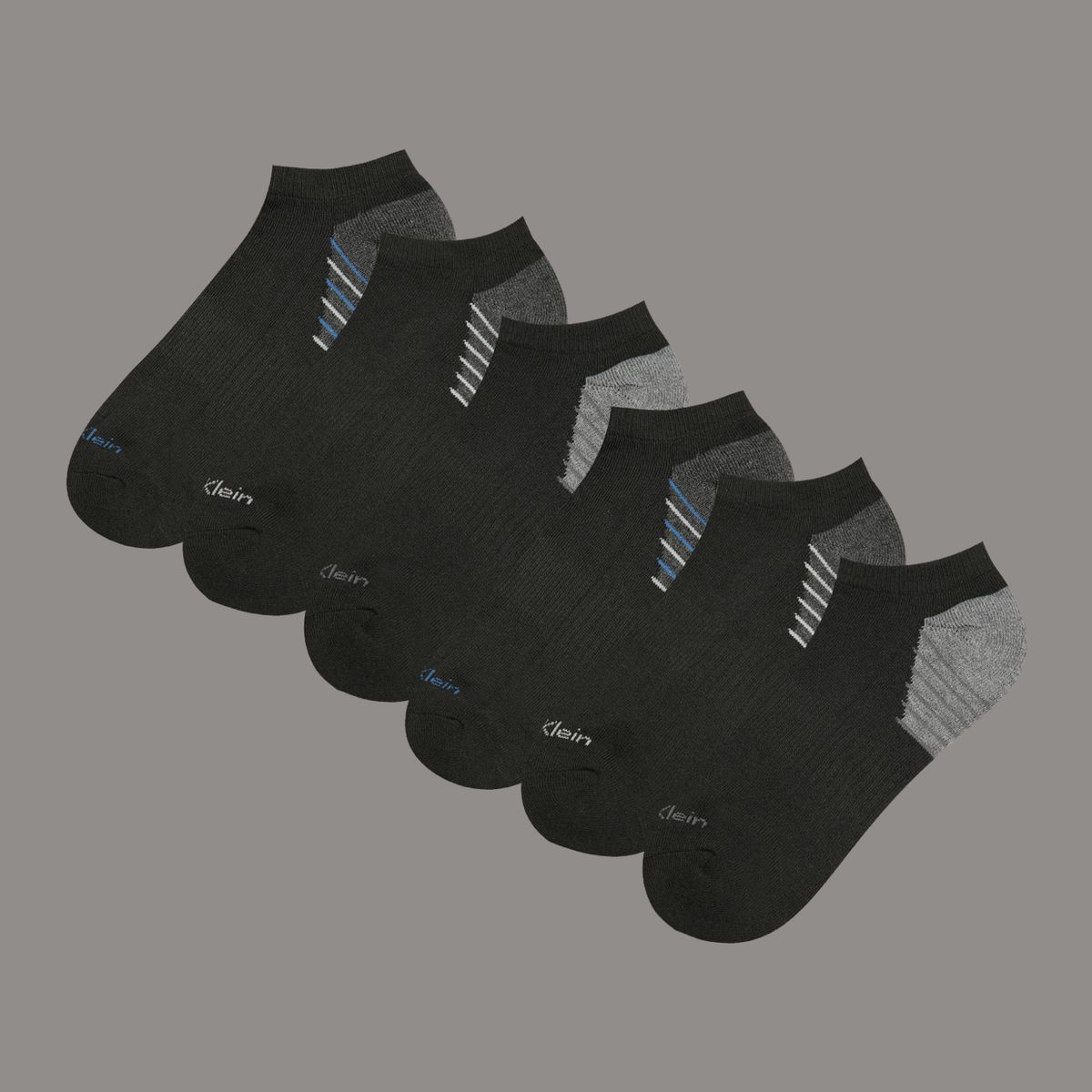 CALVIN KLEIN - Pack 6 Calcetines Cushion No Show Negro Calvin Klein