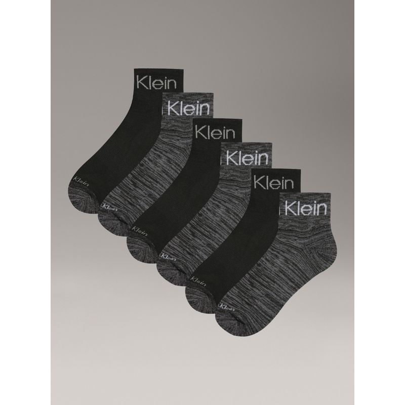 CALVIN KLEIN - Pack 6 Calcetines Calvin Sport Cushion Negro Calvin Klein