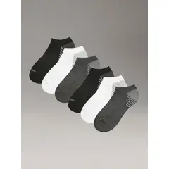 CALVIN KLEIN - Pack 6 Calcetines Cushion No Show Multicolor