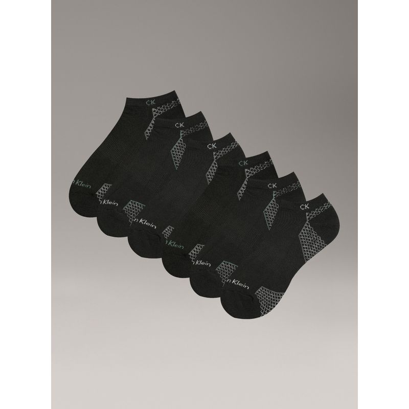 CALVIN KLEIN - Pack 6 Calcetines Cushion Terry Negro Calvin Klein