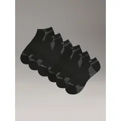 CALVIN KLEIN - Pack 6 Calcetines Cushion Terry Negro