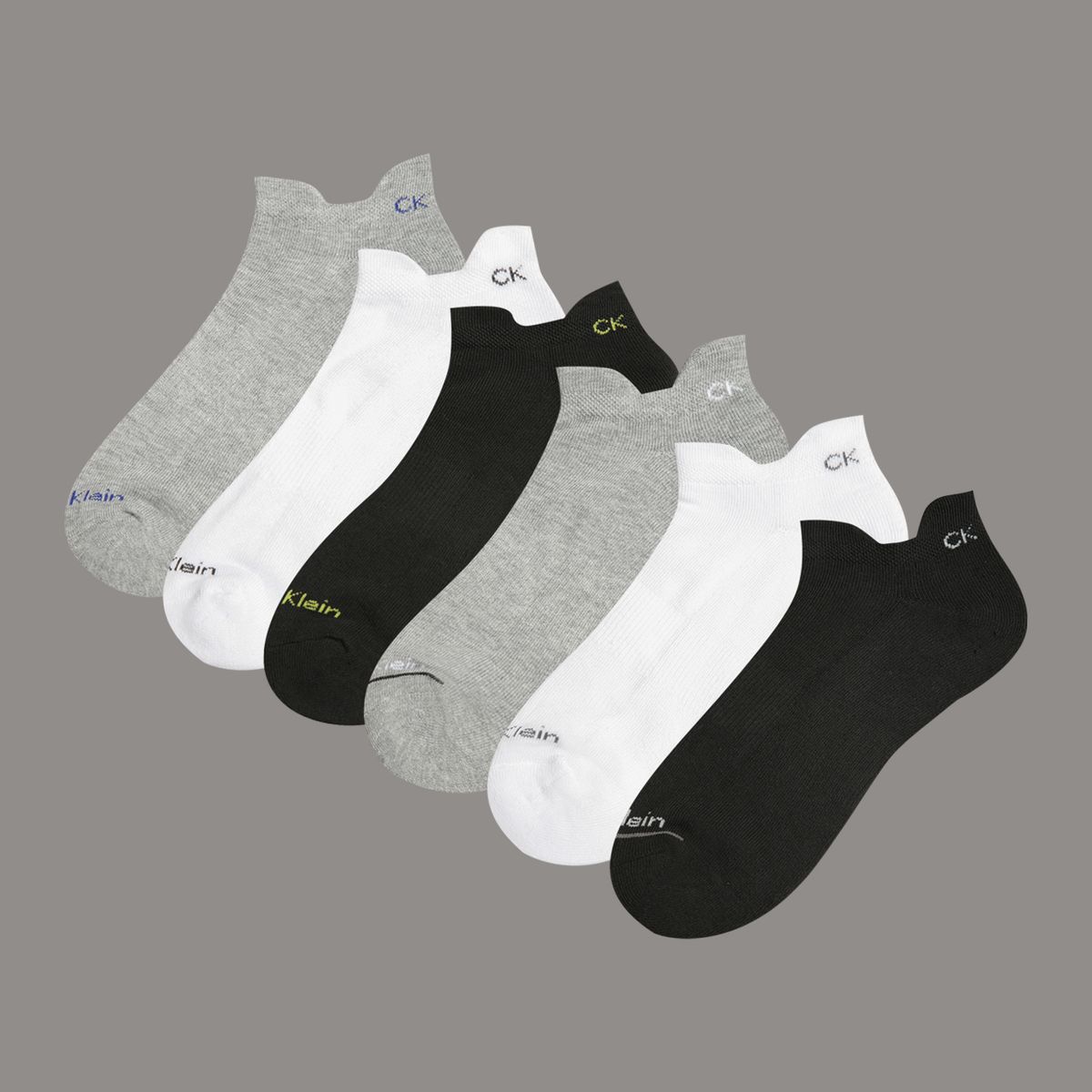 CALVIN KLEIN - Pack 6 Calcetines Cushion Multicolor Calvin Klein