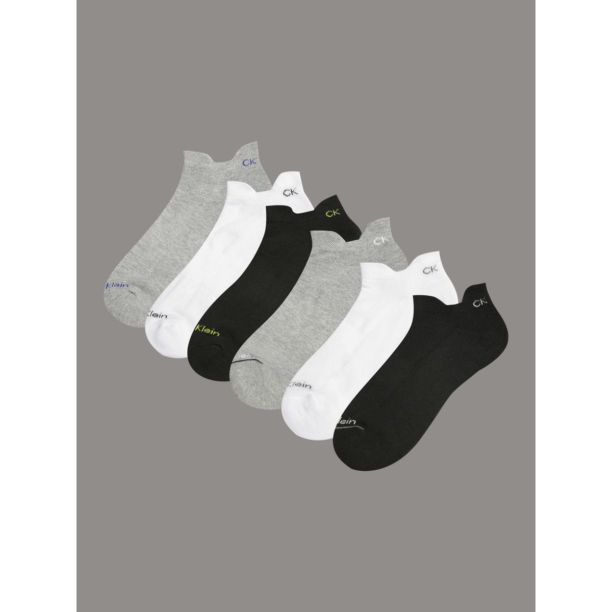 CALVIN KLEIN - Pack 6 Calcetines Cushion Multicolor Calvin Klein
