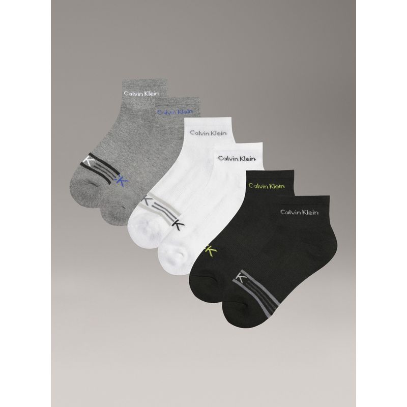 CALVIN KLEIN - Pack 6 Calcetines Cushion Quarter Multicolor Calvin Klein