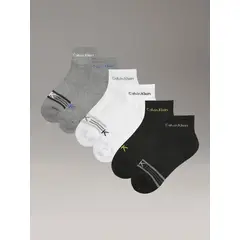 CALVIN KLEIN - Pack 6 Calcetines Cushion Quarter Multicolor
