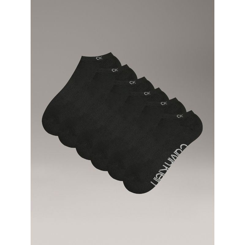 CALVIN KLEIN - Pack 6 Calcetines Terry Cushion Negro Calvin Klein