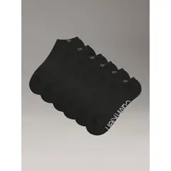 CALVIN KLEIN - Pack 6 Calcetines Terry Cushion Negro