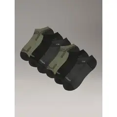 CALVIN KLEIN - Pack 6 Calcetines Cushion 1/2 Terry Gris