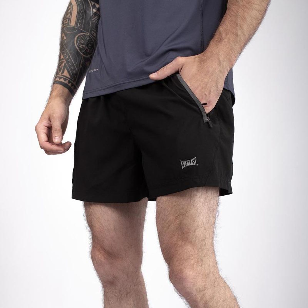 EVERLAST - Short Everlast Manila Hombre - Plateado