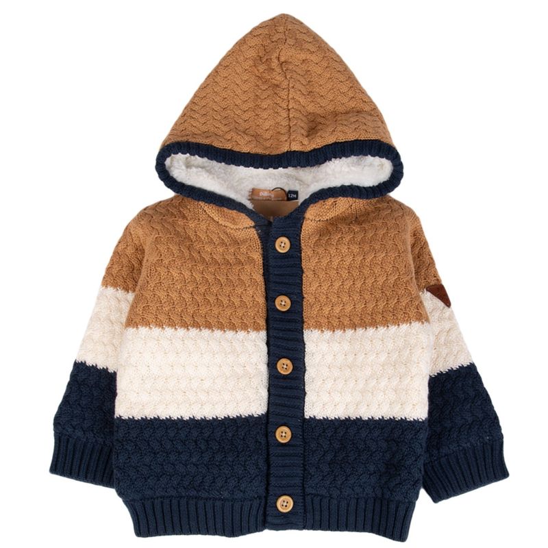PILLIN - Chaleco Bebe  Café Pillin  PVB919-25CAF  - Café