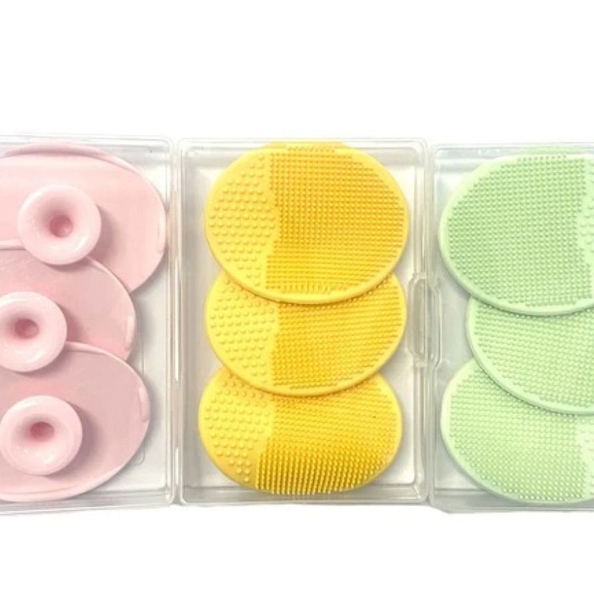 GENERICO - Kit X3 Cepillo Para Bebé Ducha Baño Masaje