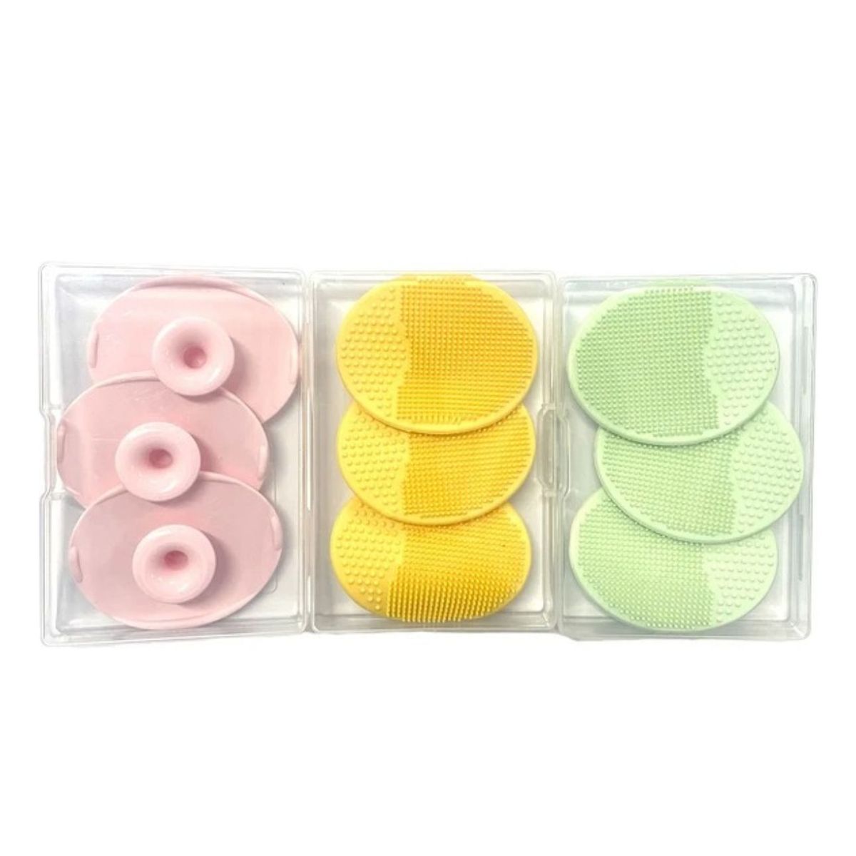 GENERICO - Kit X3 Cepillo Para Bebé Ducha Baño Masaje