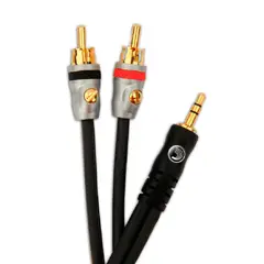 PLANET WAVES - Cable Audio 2 Rca Miniplug 35Mm 152M PW-MP-05