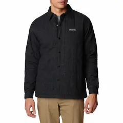 COLUMBIA - Camisa Hombre Landroamer Quilted Negro