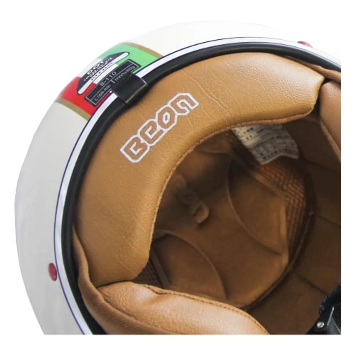 BEON - CASCO DE MOTO BEON RETRO GRAY - TALLA L