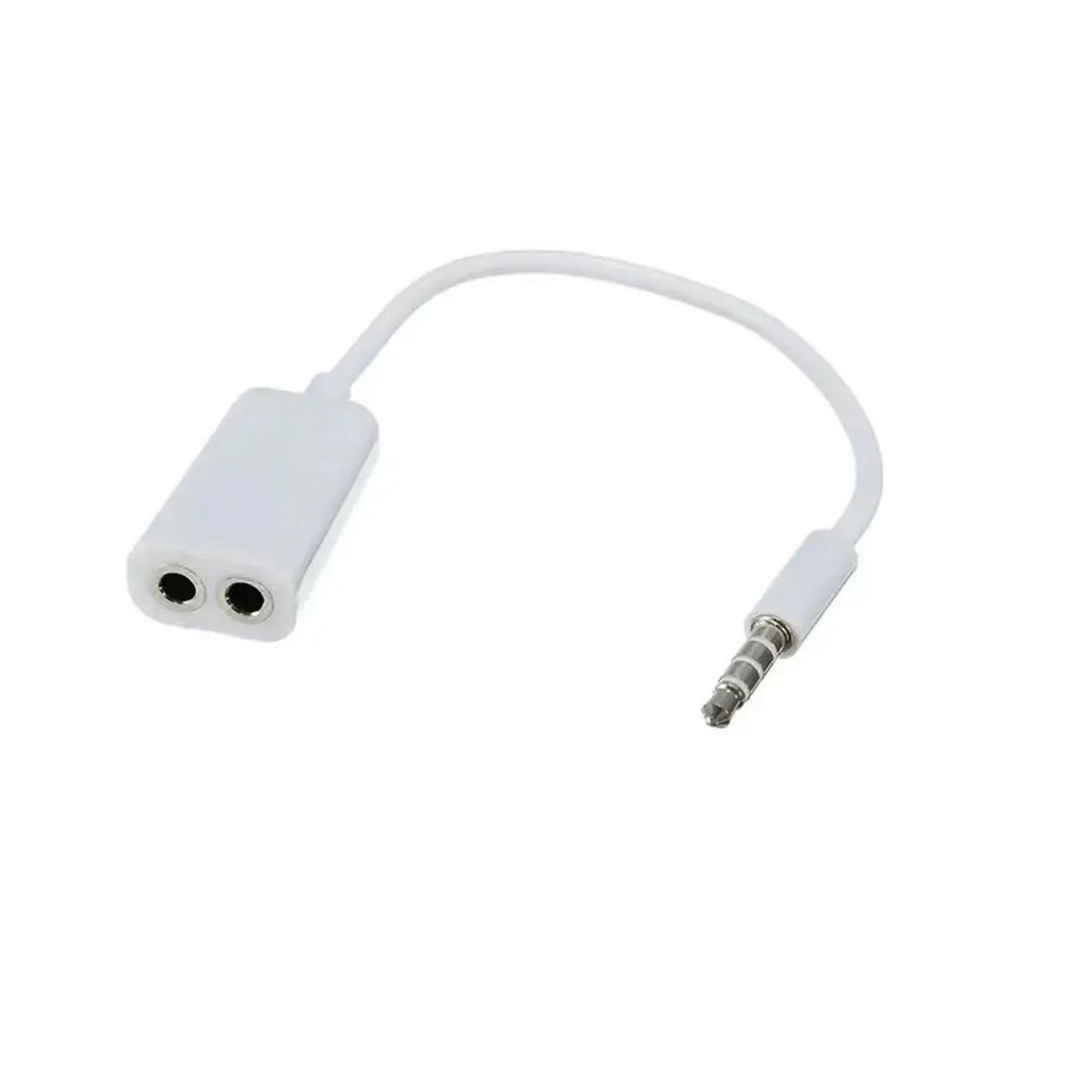 GENERICO - Cable Divisor de audio 3.5mm (1 conector macho a 2 hembra)