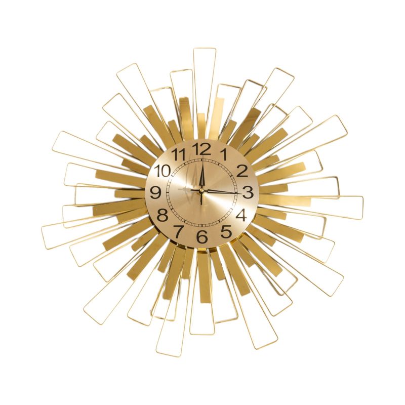 GENERICO - Reloj Metálico de Pared Diseño Exclusivo