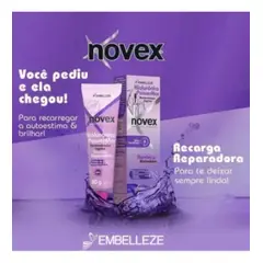 NOVEX - Tratamiento Recarga De Acido Hialurónico Power Max 80gr