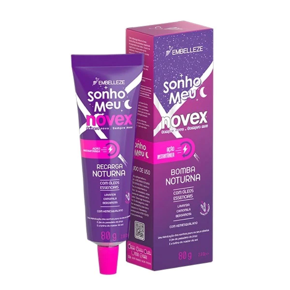 NOVEX - Tratamiento Recarga Nocturna Sonho Meu 80gr