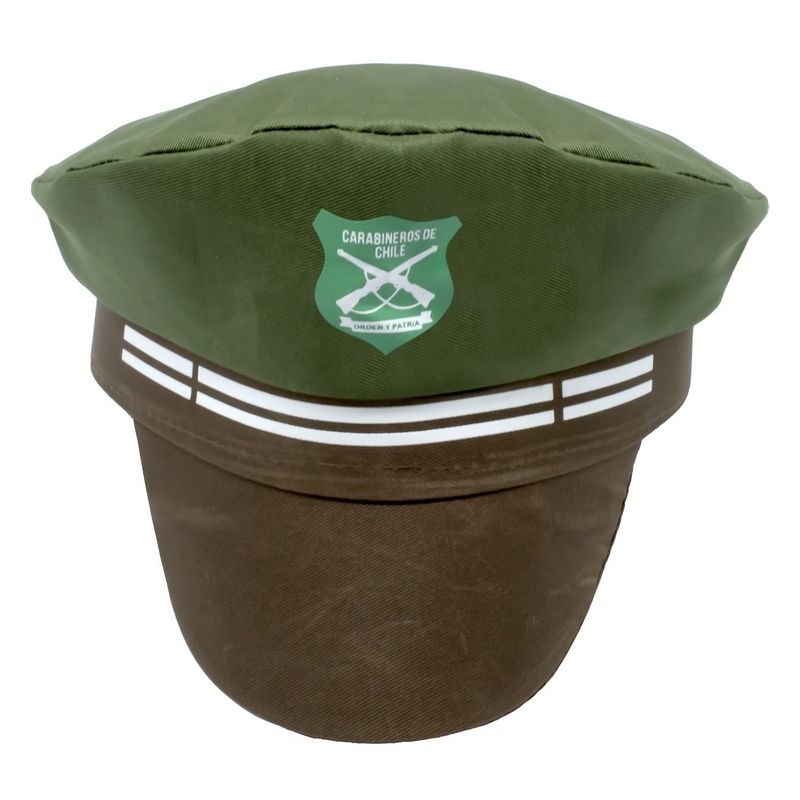 GENERICO - Sombrero Gorro Carabinero de Chile - Disfraz