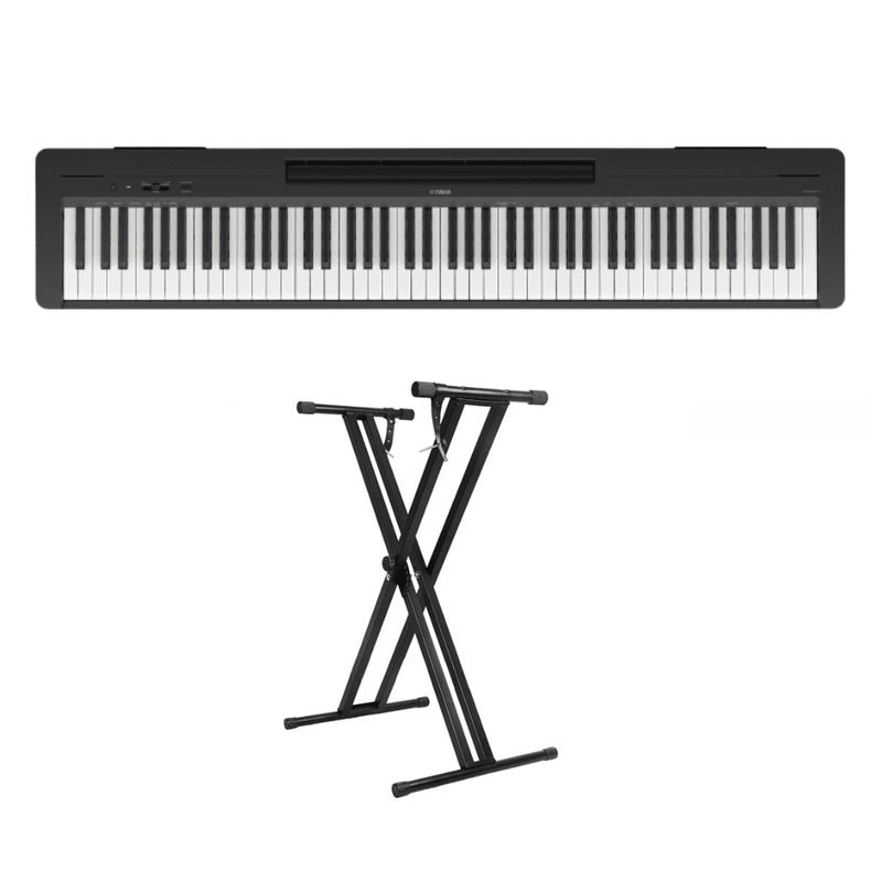 YAMAHA - Piano Digital Yamaha P145B + Transf + Atril y Pedal Sustain