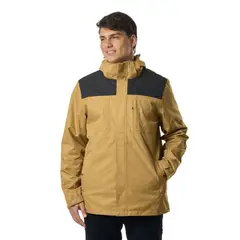 KIVUL - Chaqueta Siklos Reciclada Hombre Cafe