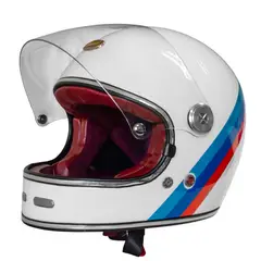 BEON - CASCO DE MOTO BAROCK BLANCO - TALLA M