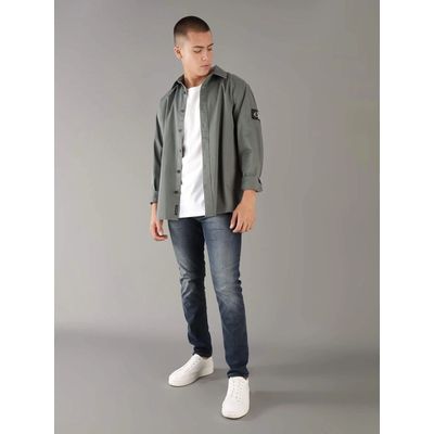 Imagen 2 del producto Camisa Monologo Badge Relaxed Gris