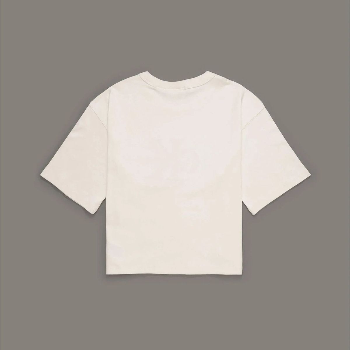 CALVIN KLEIN - Polera Niña Teddy Monologo Blanco Calvin Klein