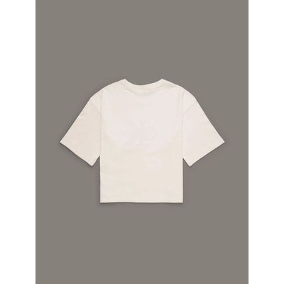 Imagen 2 del producto Polera Niña Teddy Monologo Blanco