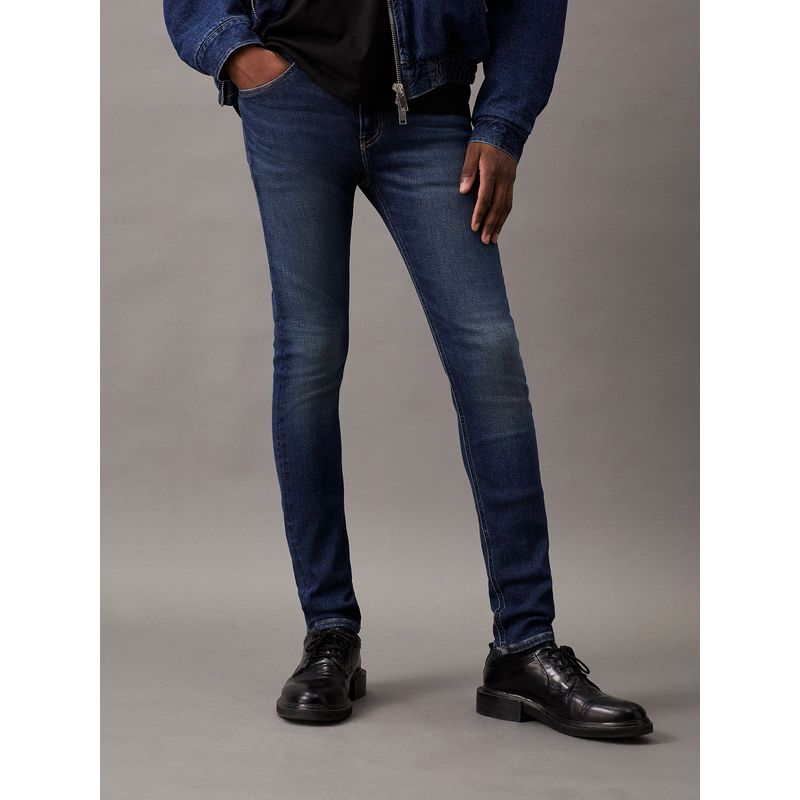 CALVIN KLEIN - Jeans Super Skinny Azul Calvin Klein