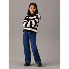 CALVIN KLEIN - Jeans Niña Bootcut Auth City Azul