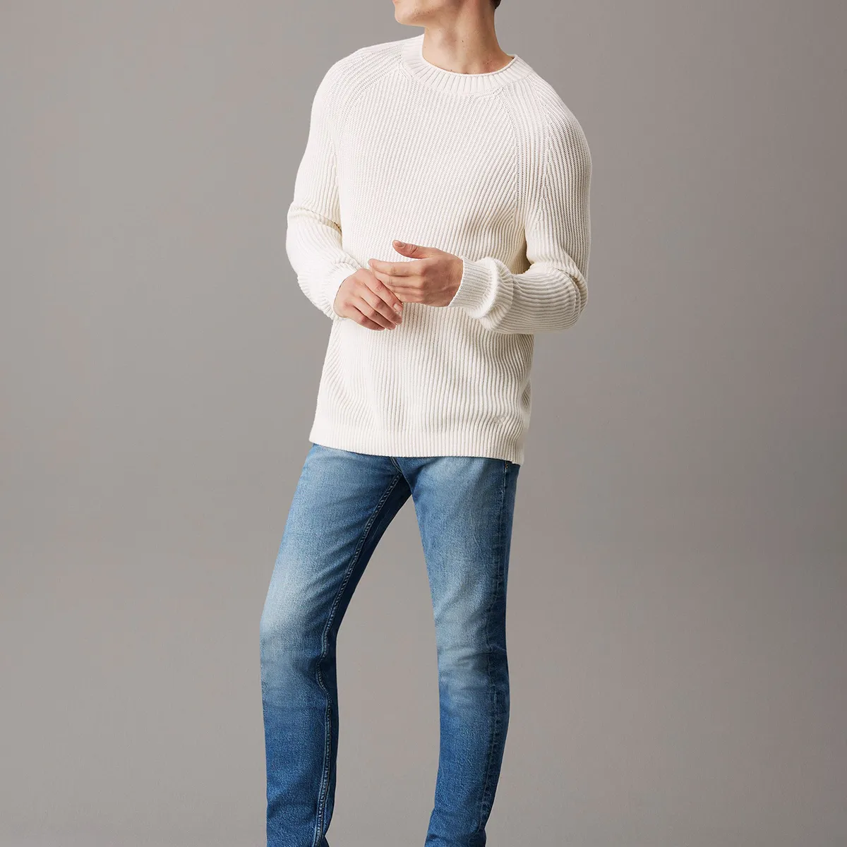 CALVIN KLEIN - Jeans Slim Taper Azul Calvin Klein