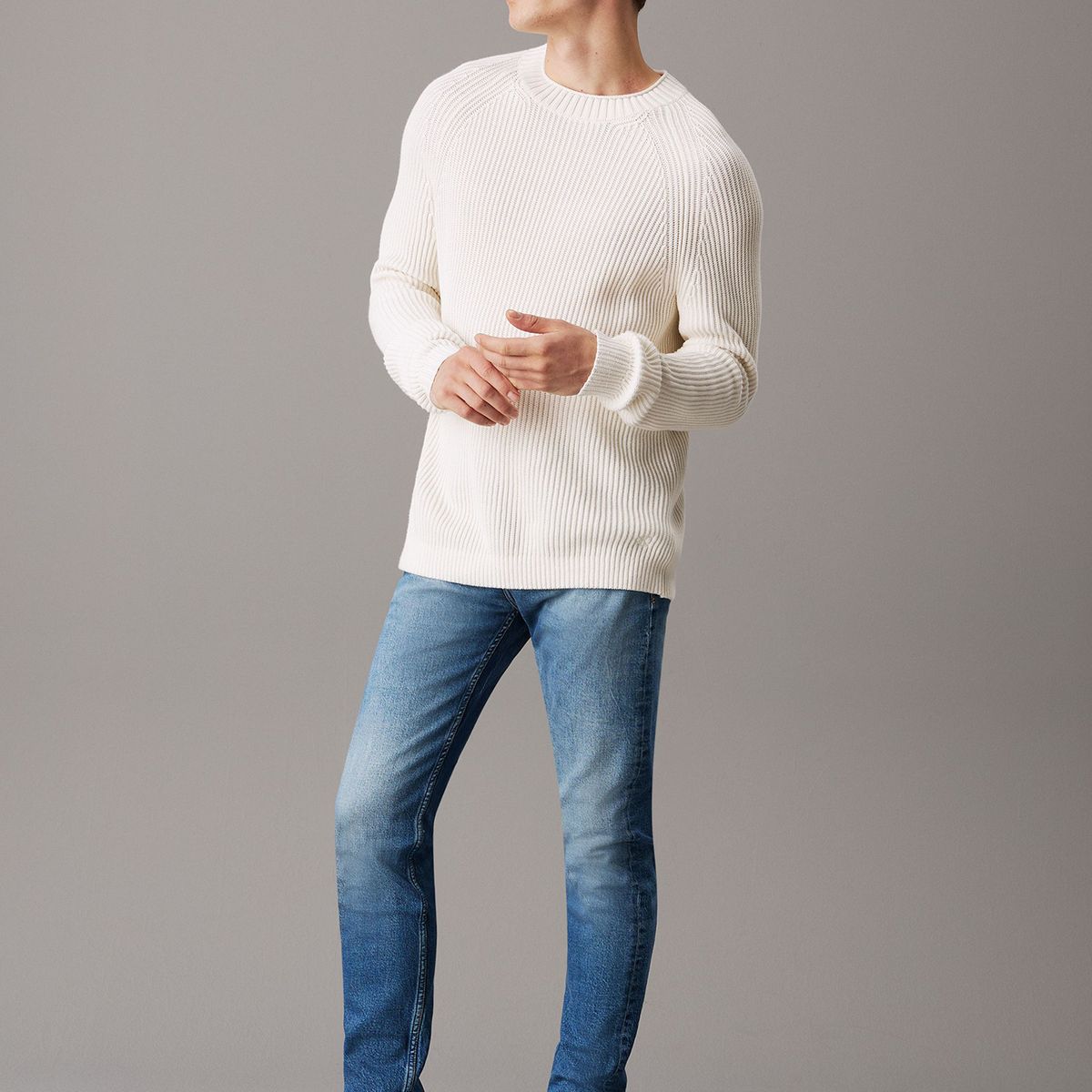 CALVIN KLEIN - Jeans Slim Taper Azul Calvin Klein