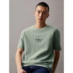 CALVIN KLEIN - Polera City Grid Verde