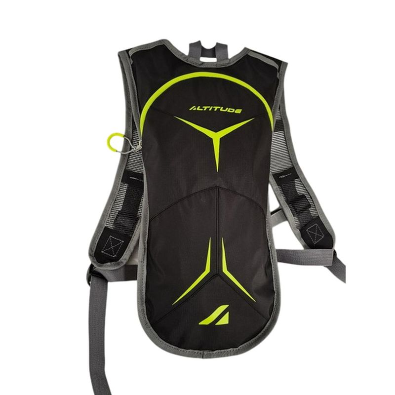 ALTITUDE - Mochila Hidratación Altitude 12 L Negro/Amarillo