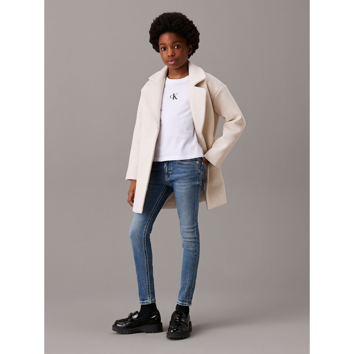 CALVIN KLEIN - Jeans Niña Skinny