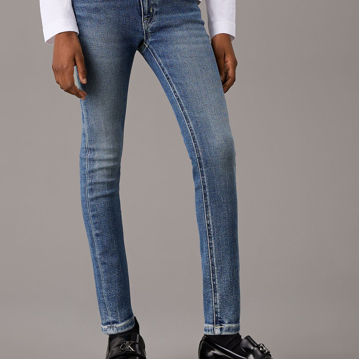 CALVIN KLEIN - Jeans Niña Skinny Azul Calvin Klein